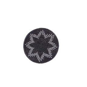 Nef Nef Πιάτο Τοίχου Seagrass 28×6 Deco Mystery Black/white