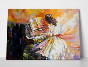Πίνακας PIANO GIRL