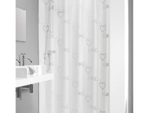 Κουρτίνα Μπάνιου Πλαστική (180×200) SealSkin Condens