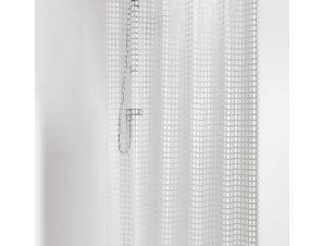 Κουρτίνα Μπάνιου Πλαστική (180×200) SealSkin Tiles